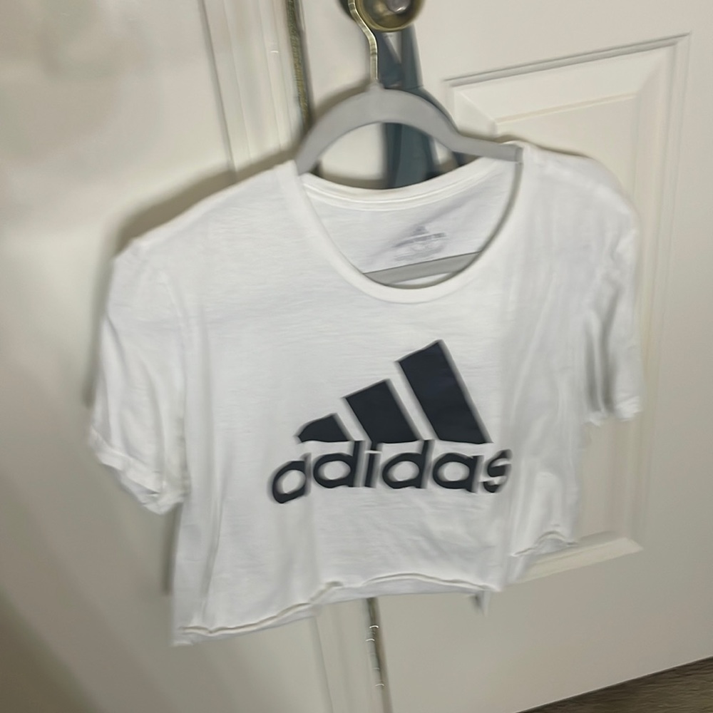 adidas cropped t shirt